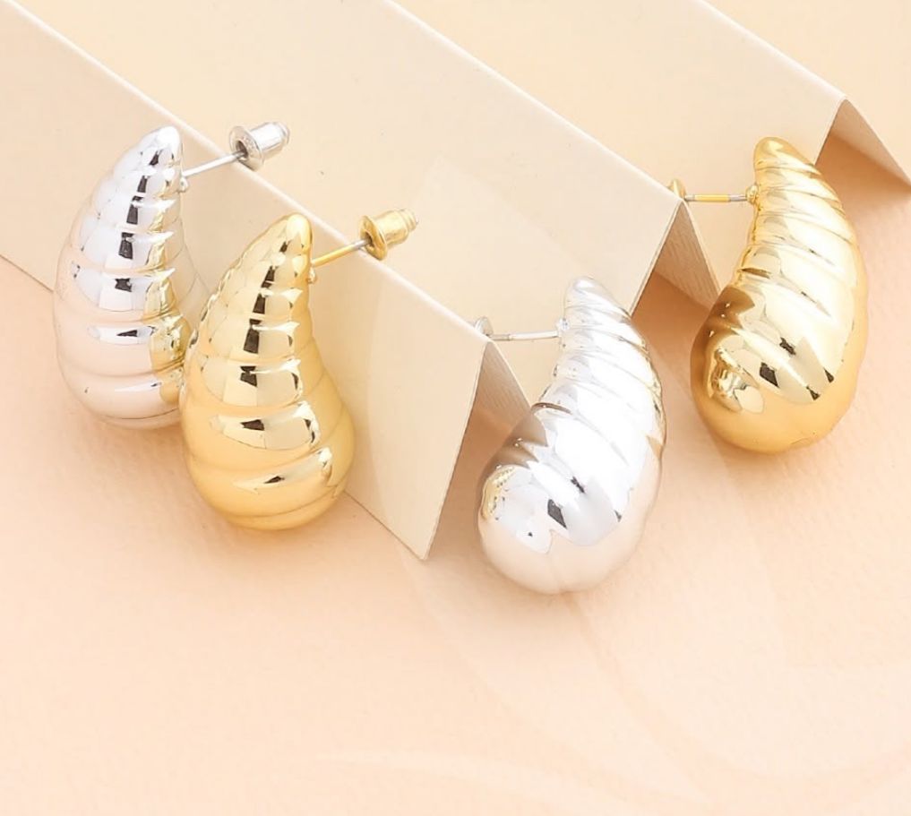 Hyperbola Drop Earrings