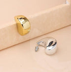 Crescent Hoop Earrings