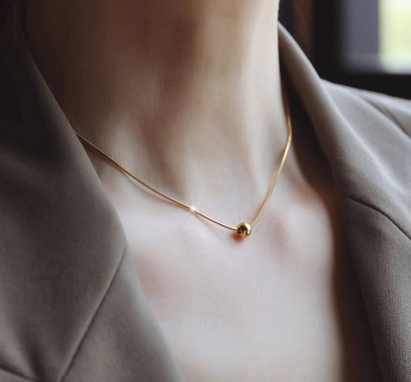 Stainless Steel Round Pendant